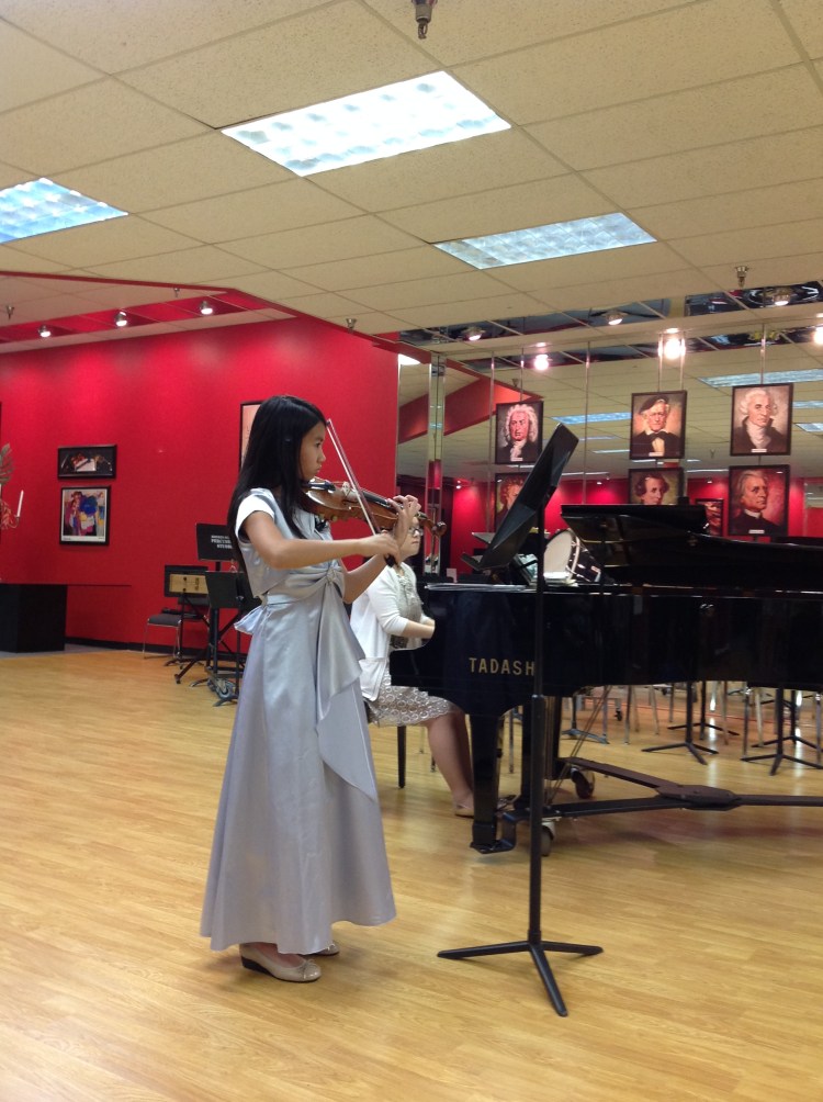 Sharon & Evelyn performing the Eccles Sonata in G Minor