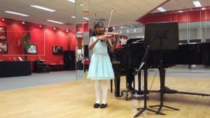 Hamsini performs at the LHS Winter Recital, February 2015