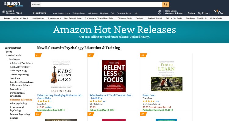 New Release Psychology Education &amp; Training